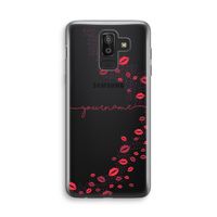 Kusjes: Samsung Galaxy J8 (2018) Transparant Hoesje