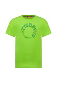 Tygo & Vito Jongens t-shirt - James - Groen gecko