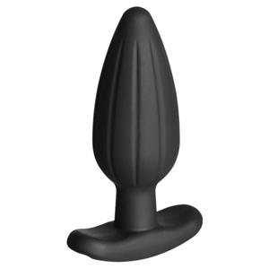 ElectraStim Silicone Noir Rocker Butt Plug Buttplug Zwart Silicium 1 stuk(s)