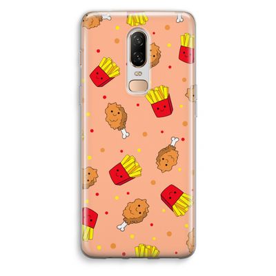 Chicken 'n Fries: OnePlus 6 Transparant Hoesje