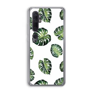 Tropische bladeren: Xiaomi Mi Note 10 Transparant Hoesje