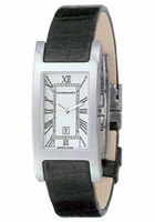 Horlogeband Burberry BU1000 Leder Zwart