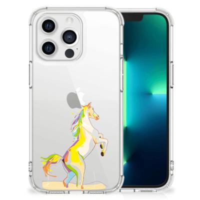 Apple iPhone 13 Pro Stevig | Bumper Hoesje | Horse Color Apple iPhone 13 Pro Stevig | Bumper Hoesje | Horse Color