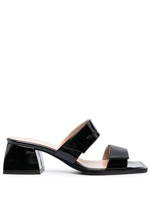 Nodaleto sandales Bulla 45 mm à double bride - Noir