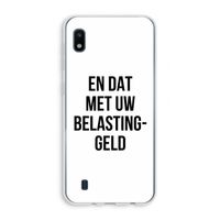 Belastinggeld: Samsung Galaxy A10 Transparant Hoesje