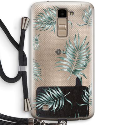 Simple leaves: LG K10 (2016) Transparant Hoesje met koord