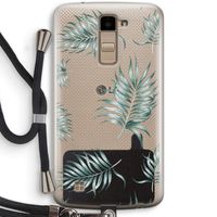Simple leaves: LG K10 (2016) Transparant Hoesje met koord