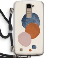 Geo #4: LG K10 (2016) Transparant Hoesje met koord