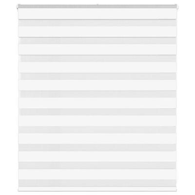Zebra Blind 120x100 cm stofbreedte 115,9 cm polyester wit
