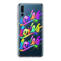 Loves: Huawei P20 Pro Transparant Hoesje Loves: Huawei P20 Pro Transparant Hoesje