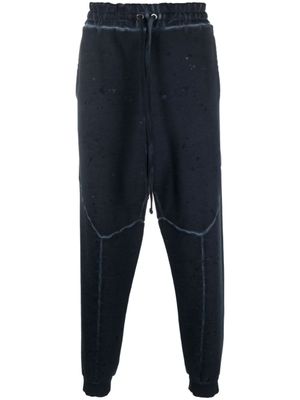 A-COLD-WALL* pantalon de jogging Studio à coupe fuselée - Bleu