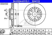 Ate Remschijf 24.0324-0115.1 - thumbnail