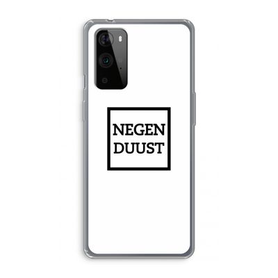 Negenduust vierkant: OnePlus 9 Pro Transparant Hoesje