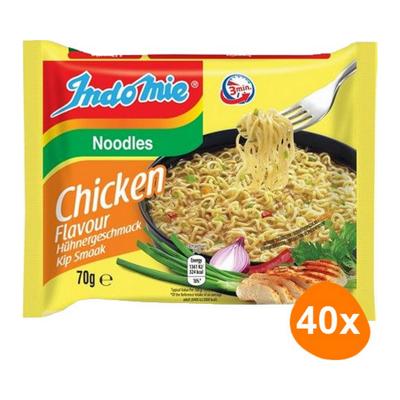 Indomie - Instant Noodles Chicken - 40 zakjes
