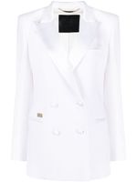 Philipp Plein blazer à coupe ample - Blanc