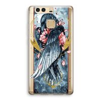 Golden Raven: Huawei P9 Transparant Hoesje Golden Raven: Huawei P9 Transparant Hoesje