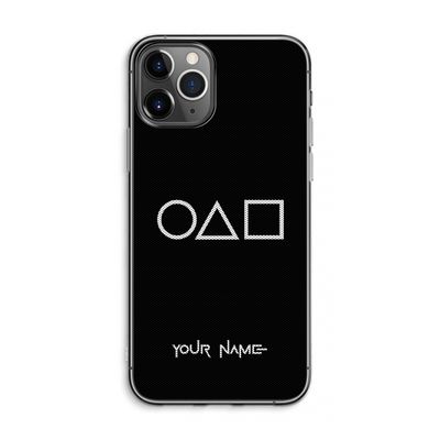 Squid Game: iPhone 11 Pro Max Transparant Hoesje