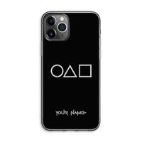 Squid Game: iPhone 11 Pro Max Transparant Hoesje