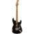 EVH Frankenstein Relic Series MN Black elektrische gitaar met gigbag