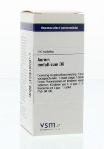 VSM Aurum metallicum D6 (200 tab)