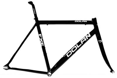 Dolan FXE Aluminium Fixie Frameset - Glanzend Zwart Dolan FXE Aluminium Fixie Frameset - Glanzend Zwart