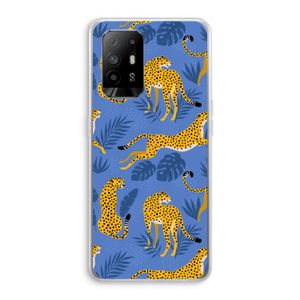 Luipaard: Oppo A94 5G Transparant Hoesje