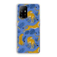 Luipaard: Oppo A94 5G Transparant Hoesje