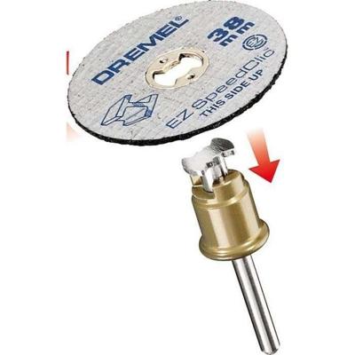 DREMEL EZ Speedclic-adapter + 2 schijven