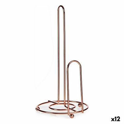 Keukenrolhouder Koper Staal 15,5 x 32 x 16 cm (12 Stuks)