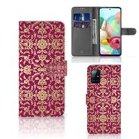 Wallet Case Samsung Galaxy A71 Barok Pink