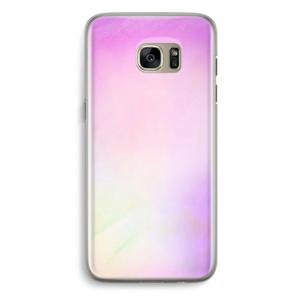 Flow mist pastel: Samsung Galaxy S7 Edge Transparant Hoesje