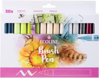 Talens Ecoline Brush pen, etui van 30 stuks, set Additional