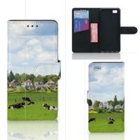 Huawei Ascend P8 Lite | Telefoonhoesje | Met pasjeshouder | Koeien