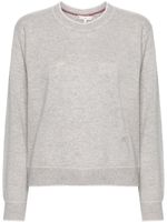 Tommy Hilfiger pull en cachemire à logo brodé - Gris