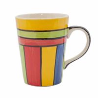 Koffie- of Theemok Keramiek Modern Multicolor (Model 1)