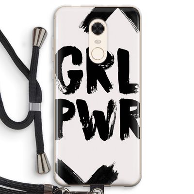 Girl Power #2: Xiaomi Redmi 5 Transparant Hoesje met koord