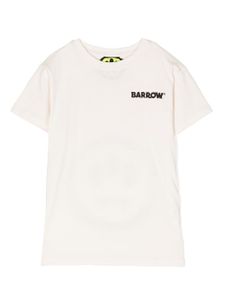 BARROW t-shirt en coton à logo - Blanc