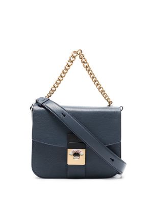 Maison Margiela sac porté épaule New Lock Square - Bleu