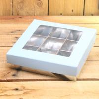 Bonbon doosjes - Chocolade doosje - Pastel blauw presentatiedoos - 24 stuks