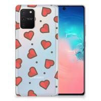 Samsung Galaxy S10 Lite | TPU bumper | Hearts