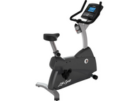 Life Fitness C1 Lifecycle upright bike met Go Console l Hometrainer