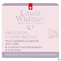 Louis Widmer Hydro-Active Dagcrème Zonder Parfum 50ml