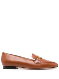 Bally Obrien embellished leather loafers - Marron