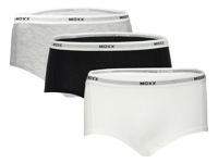 MEXX 3 Dames hipsters (Zwart/wit/grijs, XL)