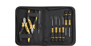 Wiha Gereedschapset ESD tangen, schroevendraaiers, pincet 10-delig incl. gereedschapetui (43994) - 43994 - 43994