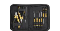 Wiha Gereedschapset ESD tangen, schroevendraaiers, pincet 10-delig incl. gereedschapetui (43994) - 43994 - 43994