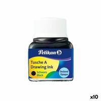 Inkt Pelikan Nº17 Zwart 10 ml (10 Stuks)