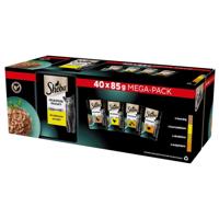 SHEBA Delicatesse Drobiowe Smaki w galaretce - mokra karma dla kota - 40x85 g
