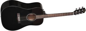 Fender CD-60 DREAD V3 DS Akoestische gitaar Dreadnought 6 snaren Zwart, Walnoot