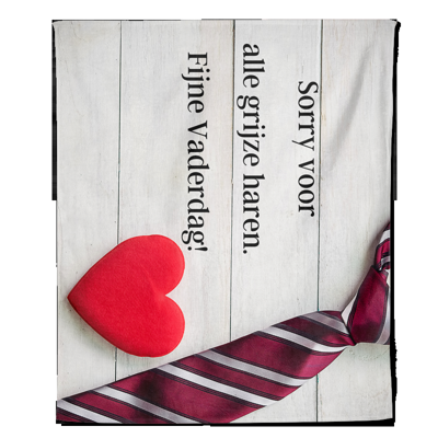 Fleecedeken Vaderdag - Grijze Haren 2 - Pillow Buddies